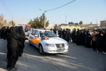 Cérémonie de mariage étudiant à l’Université militaire Imam Hossein (béni soit-il)