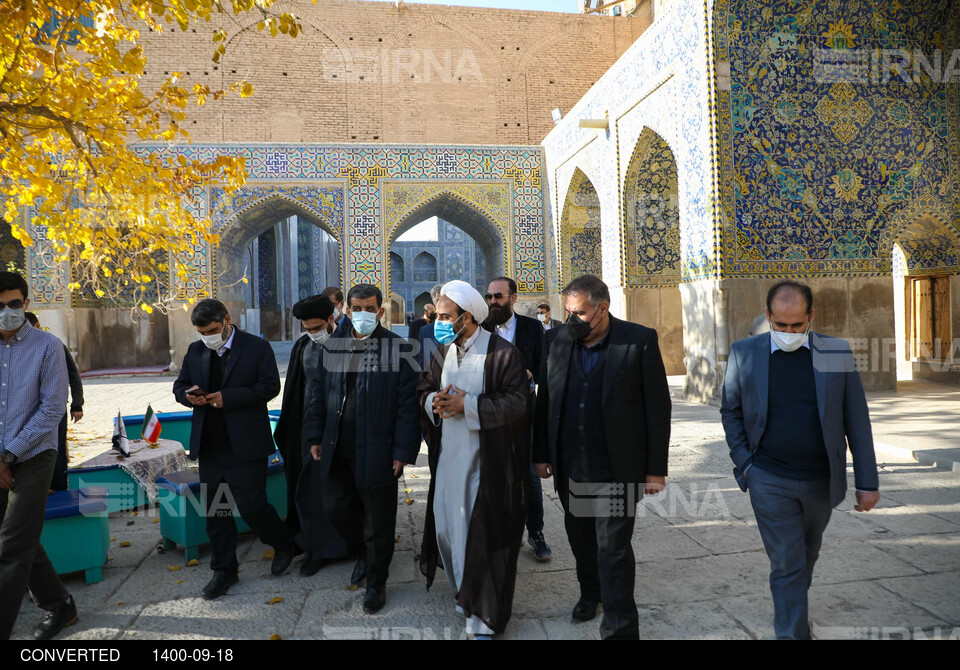 سفر وزیر میراث فرهنگی،گردشگری و صنایع دستی به اصفهان