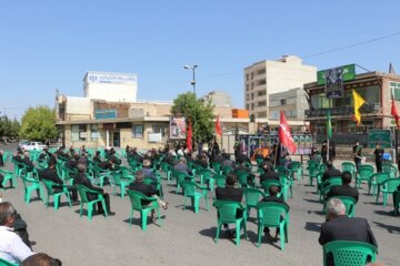 عزاداری مردم میاندوآب‌ در سوگ سقای کربلا