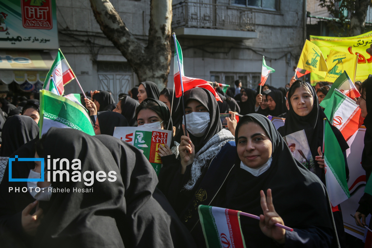 راهپیمایی سیزده آبان ۱۴۰۳ - گرگان