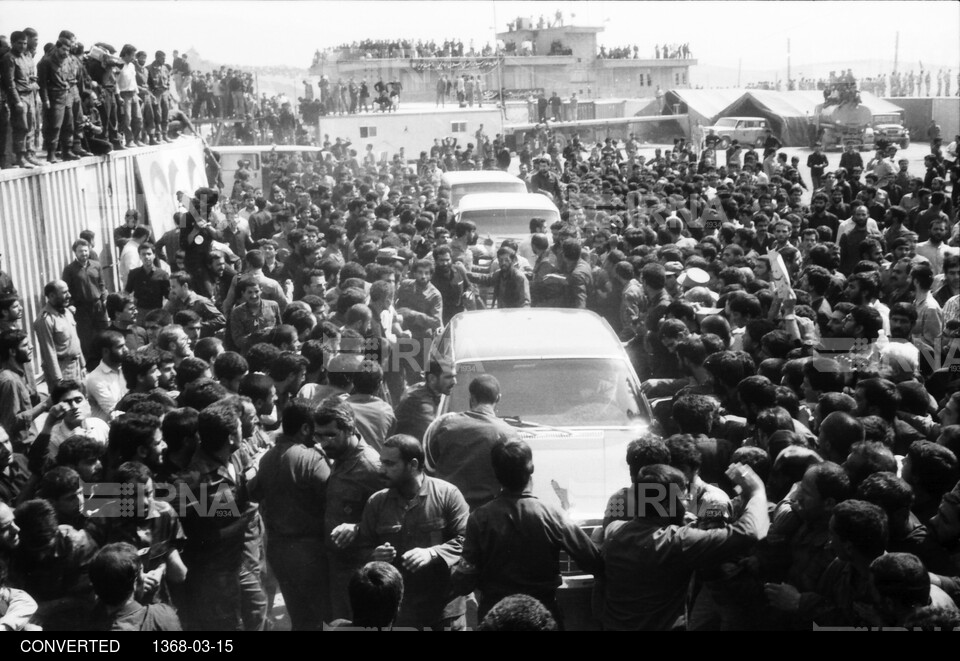 وداع مردم با بنیانگذار انقلاب حضرت امام خمینی(ره) در مصلای بزرگ تهران