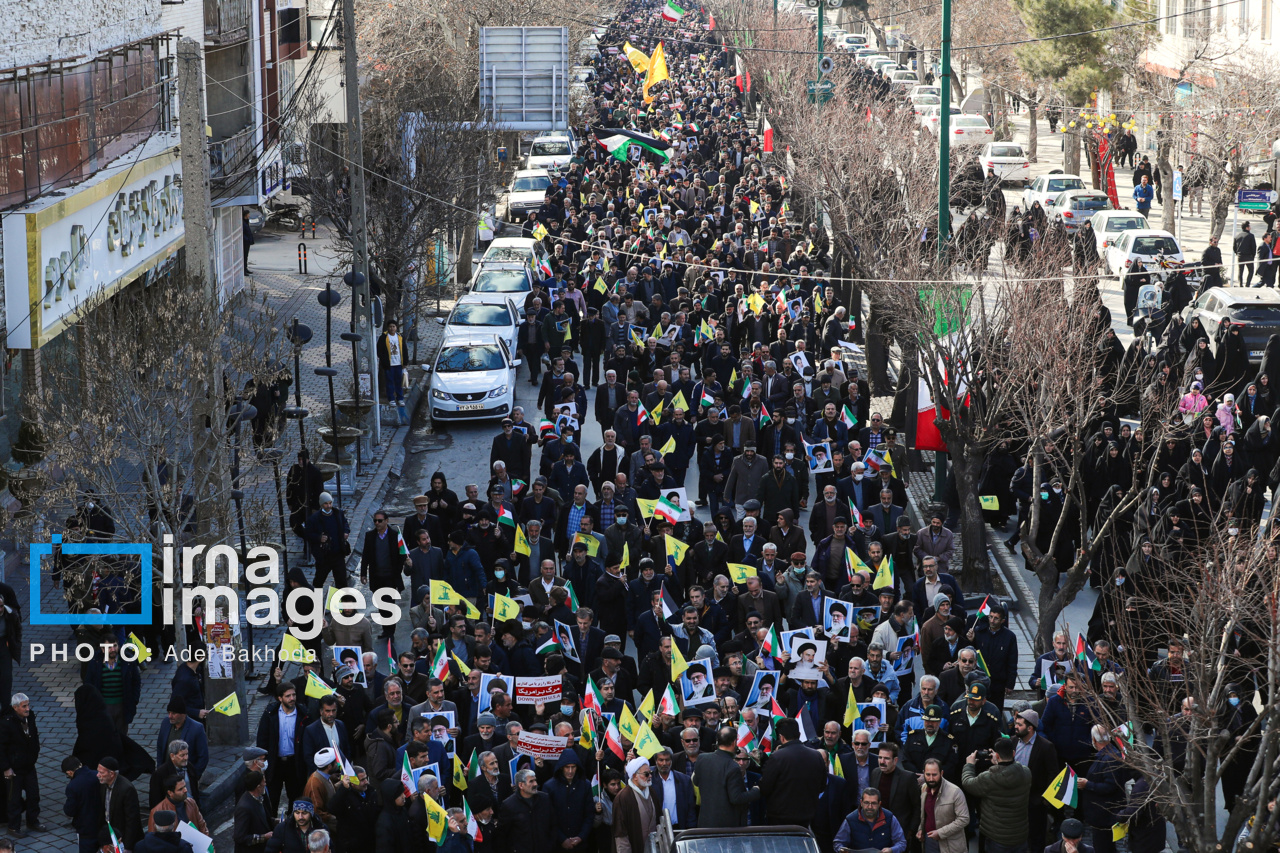 راهپیمایی «جمعه نصر» در همدان