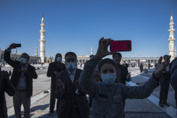 شب نیمه شعبان در مسجد مقدس جمکران