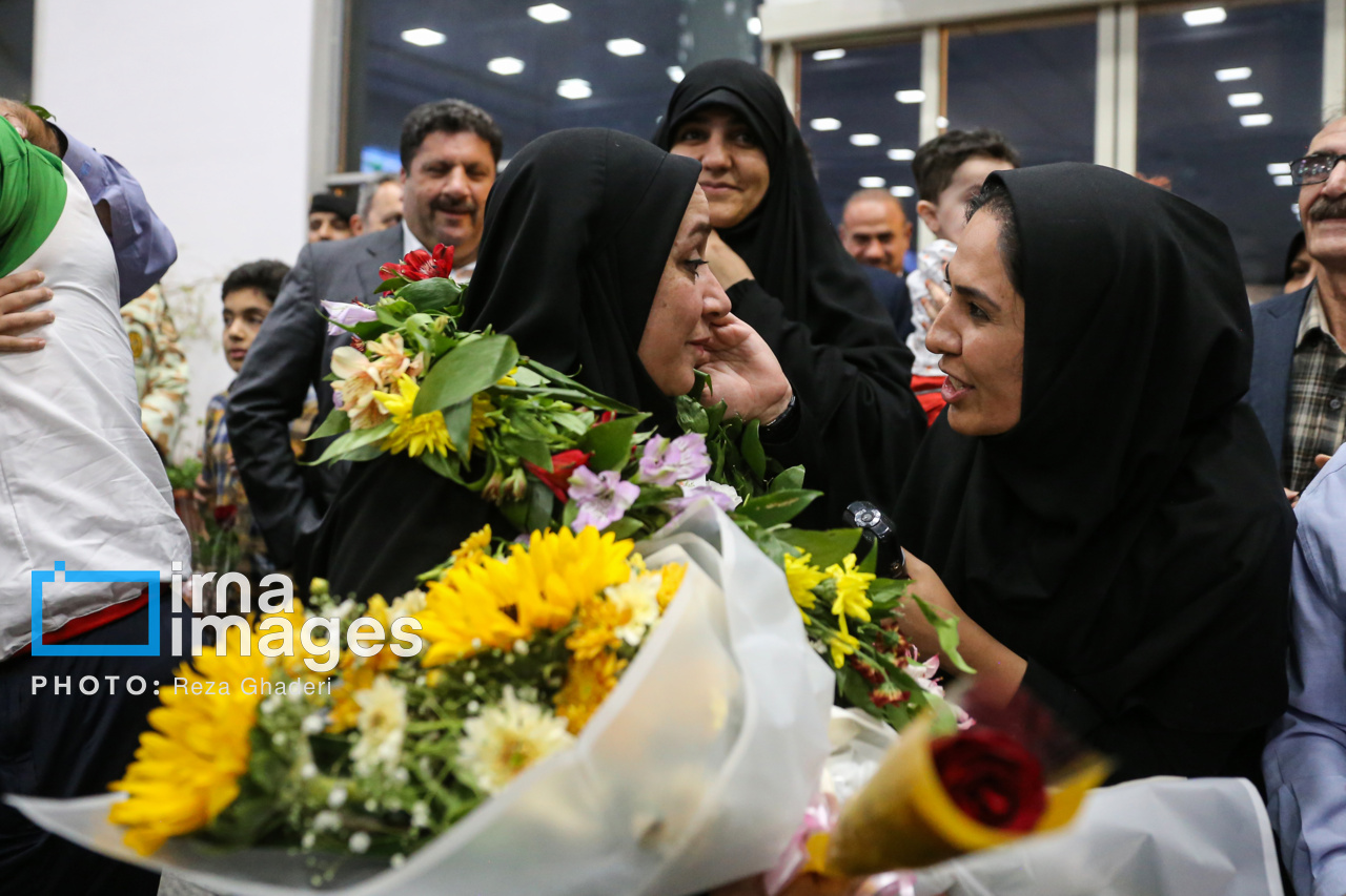 استقبال از مدال‌آوران پارالمپیک پاریس در شیراز