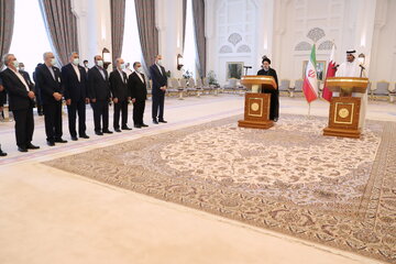 La première journée de la visite officielle du président Raïssi à Doha 