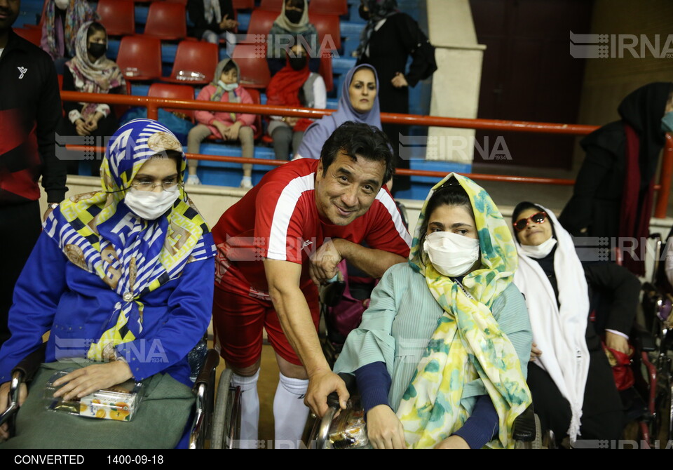 مسابقه خیریه فوتبال آسایشگاه معلولین شهید فیاض بخش