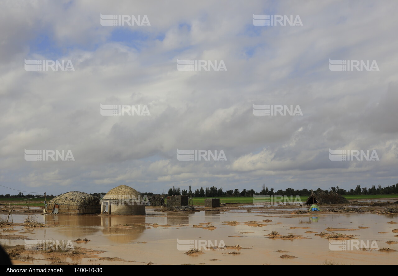 سیلاب در جنوب کرمان