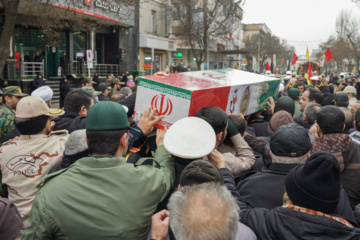 تشییع پیکر شهید «محسن ایران‌نژاد»