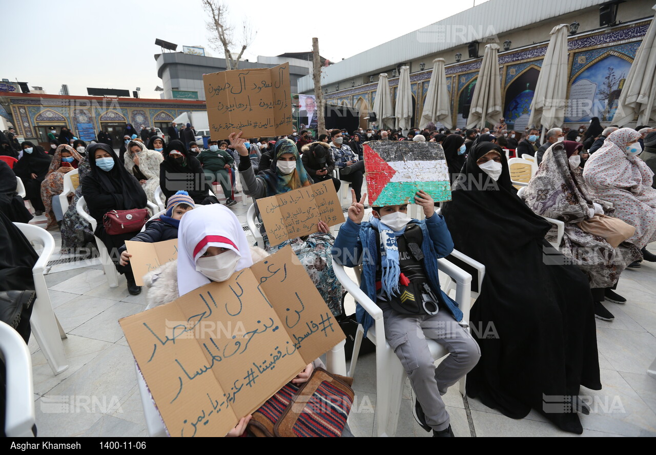 مراسم ختم شهید ایرلو سفیر جمهوری اسلامی ایران در یمن