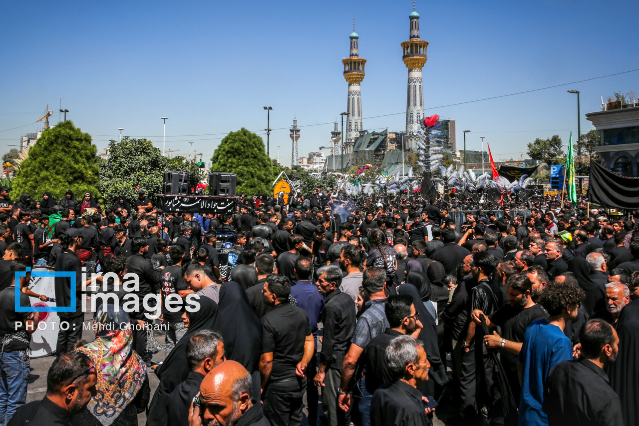 امام رضا علیہ السلام کا یوم شہادت ، مشہد میں عزاداری