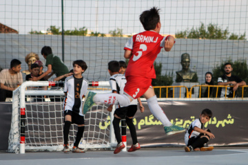 Street football and basketball competitions held in Tabriz