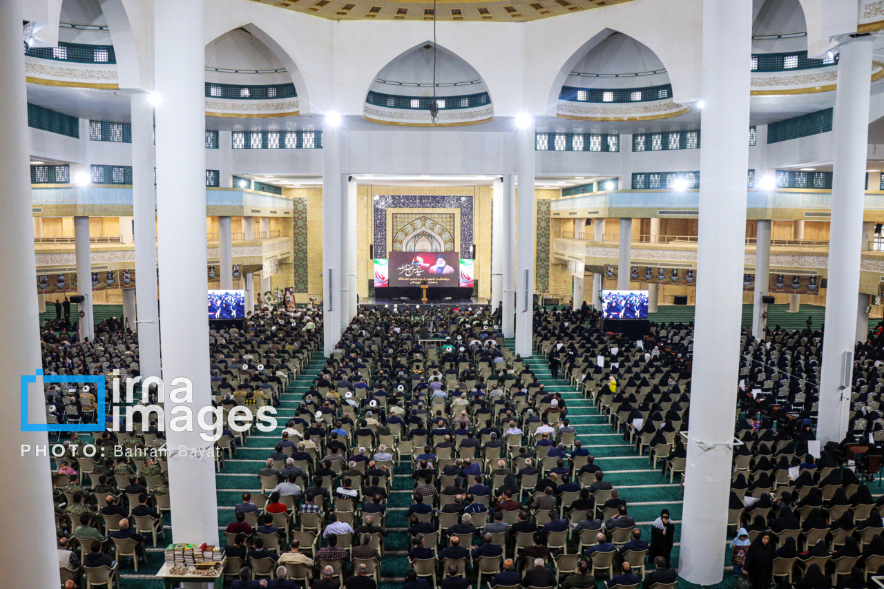 مراسم بزرگداشت شهادت «سید حسن نصرالله» - زنجان