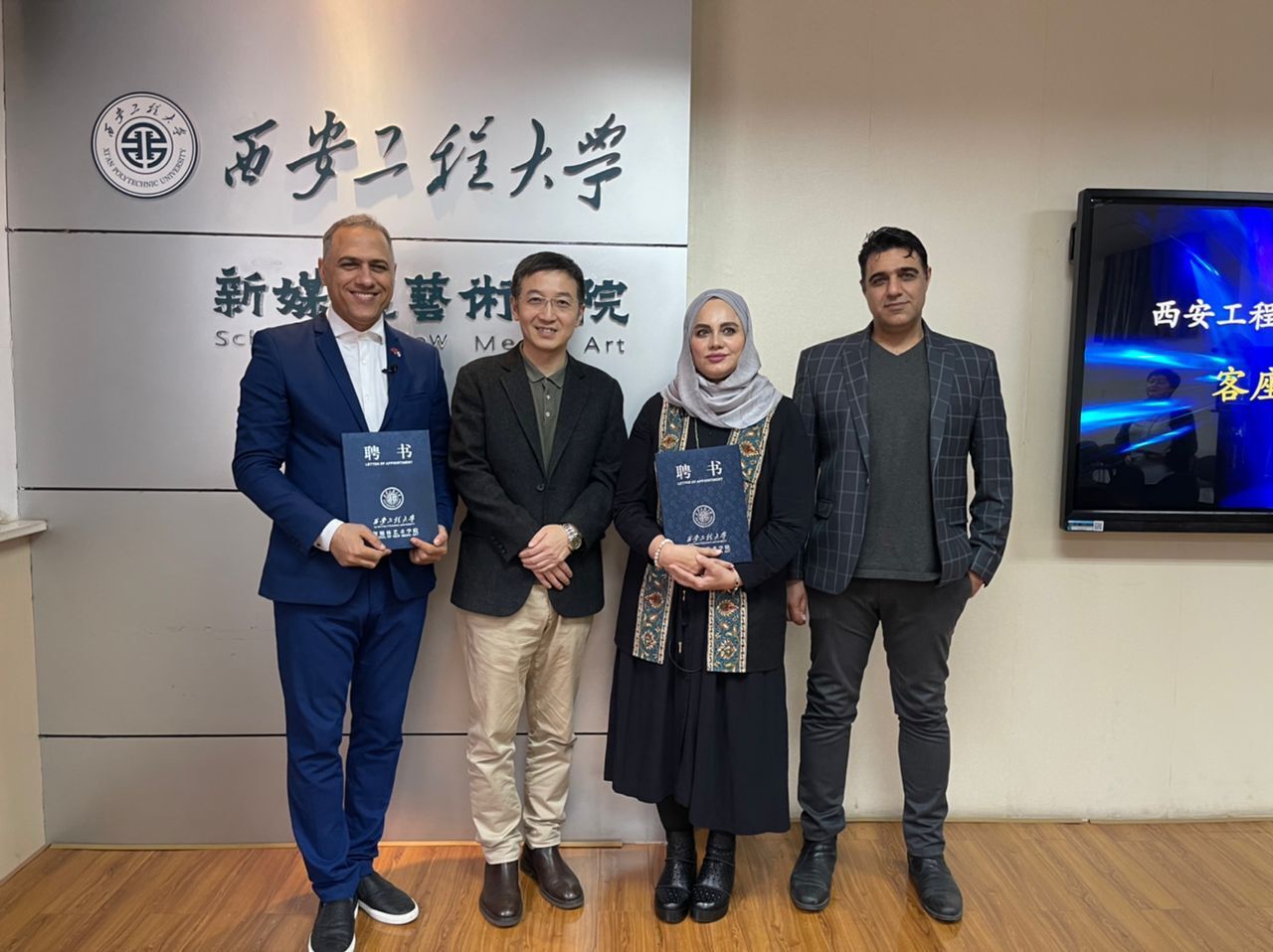 Chinese university awards honorary titles to Iranian artists