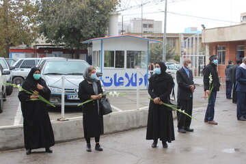 پیکر خبرنگار ایلامی در آغوش خاک آرام گرفت