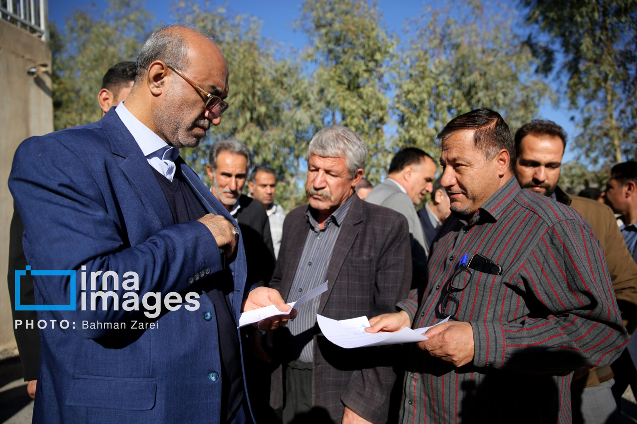 سفر استاندار به شهرستان قصرشیرین