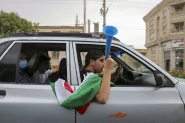 مراسم استقبال از برادران گرایی قهرمانان المپیک ۲۰۲۰