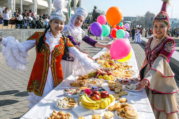 جشن نوروز در آلماتی، قزاقستان. عکاس: Alexandr Pavskiy