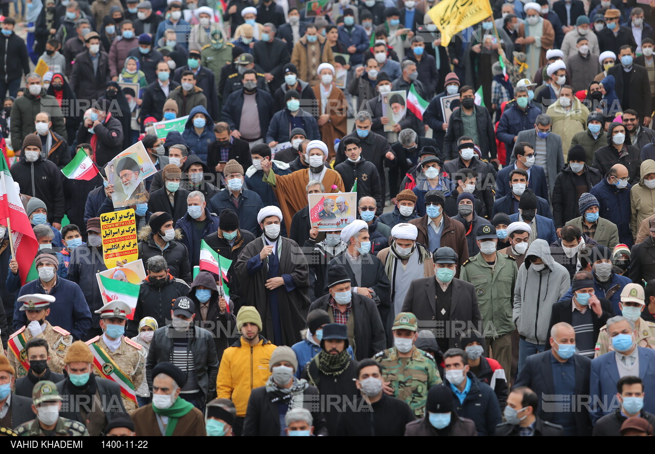 چهل و سومین سالگرد پیروزی انقلاب در بجنورد