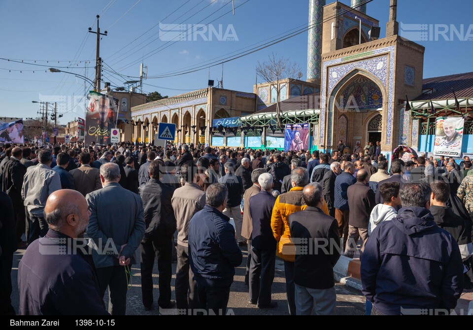 مراسم گرامیداشت سردار شهید قاسم سلیمانی