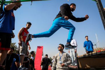 Campeonato Nacional de Parkour en Tabriz