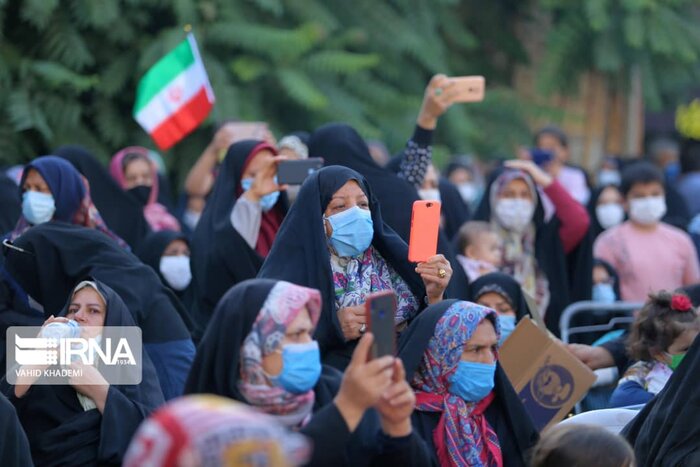 جشن پیروزی حامیان رییس جمهوری منتخب در بجنورد 