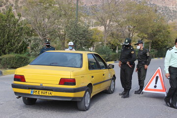 اعمال محدودیت در ورودو خروج از شهر ایلام