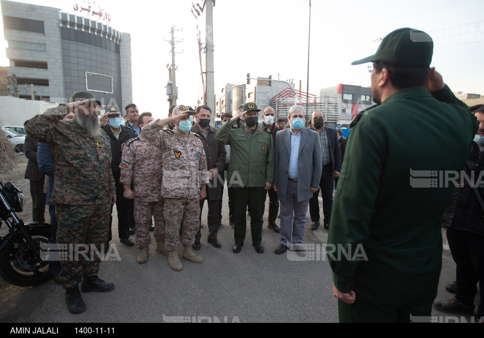 سومین مرحله عملیات خدمت جهادی در محله دولتخواه تهران