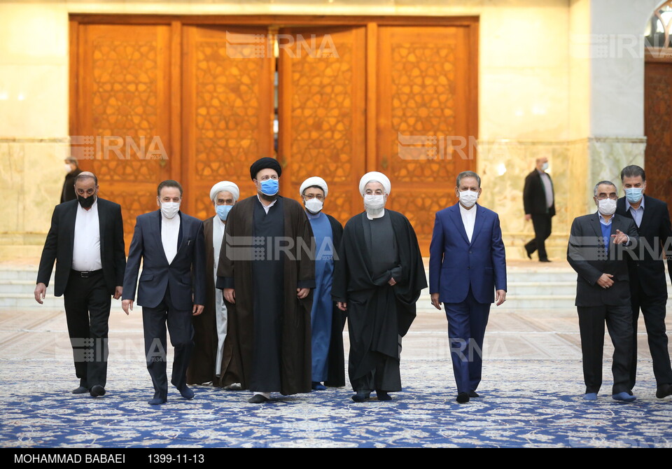 تجدید میثاق اعضای هیات دولت با آرمانهای بنیانگذار جمهوری اسلامی ایران