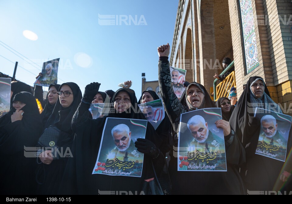 مراسم گرامیداشت سردار شهید قاسم سلیمانی