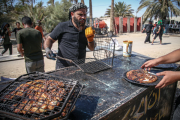 Arbaeen walk; Divaniyeh to Kufa route