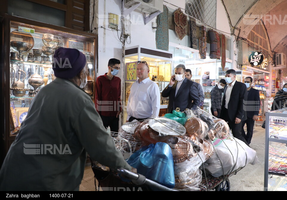 سفر رئیس مجلس ملی سوئیس به اصفهان