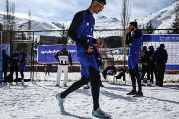 Tournoi national de volley-ball sur neige à Dizin