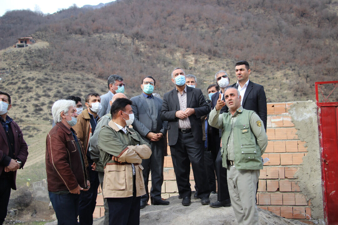 برخورد با ساخت و ساز غیرمجاز روستای زیارت گرگان شدت می‌گیرد