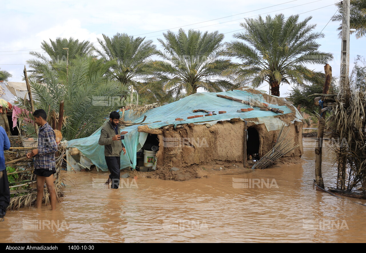 سیلاب در جنوب کرمان