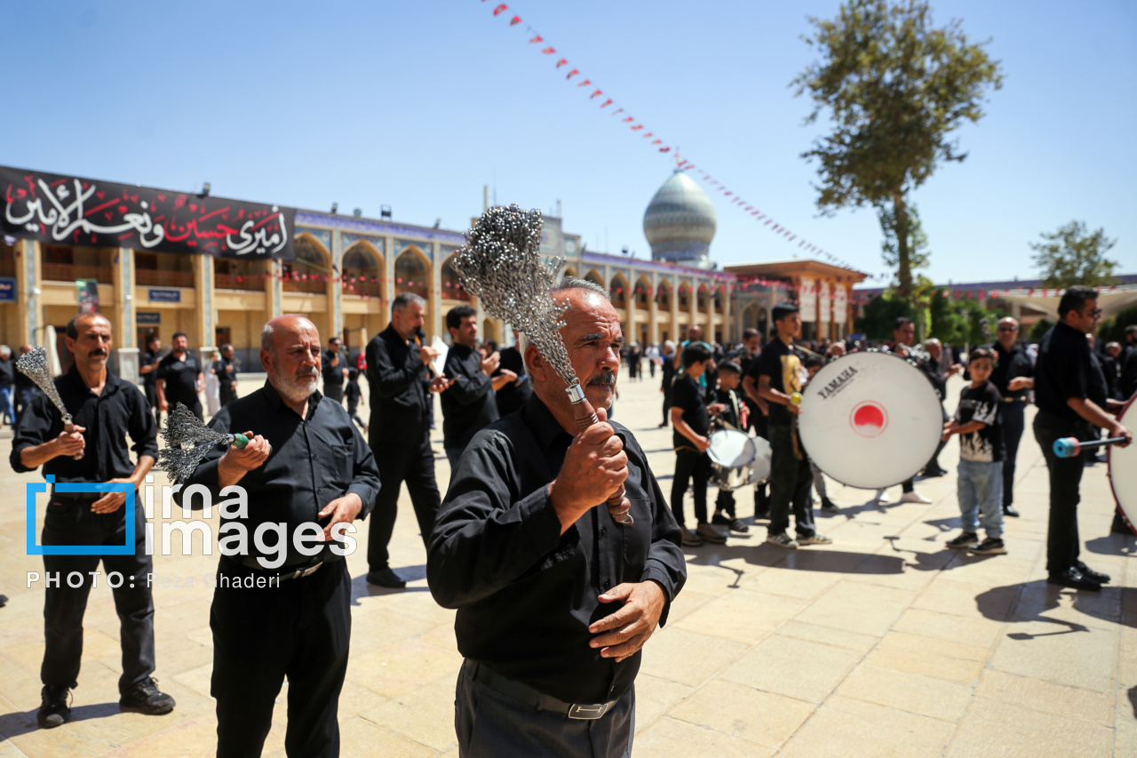 عزاداری ۲۸ صفر در حرم شاهچراغ (ع)