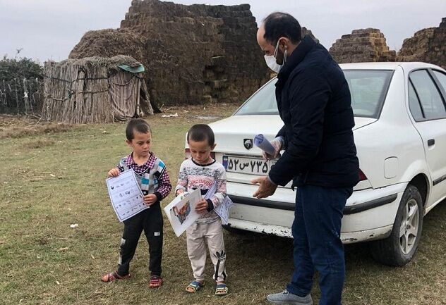 آموزش در مناطق محروم و عشایری جعفرآباد مغان تعطیل نیست