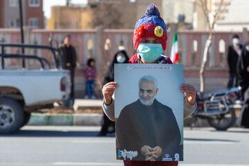 راهپیمایی ۲۲ بهمن در شهرکرد