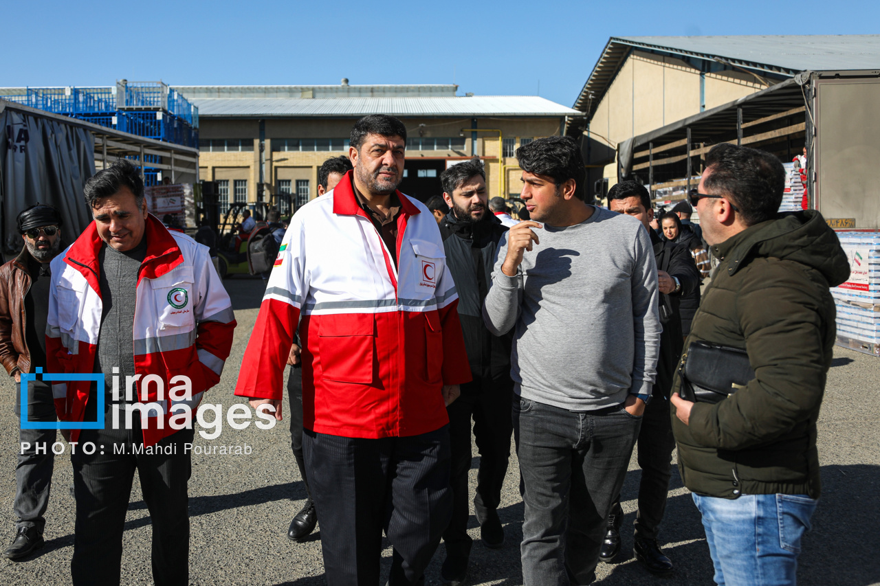 ارسال اقلام زیستی و امدادی هلال‌احمر به لبنان