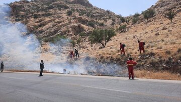 مانور استانی اطفای حریق جنگل‌ها و مراتع در سبزوار برگزار شد