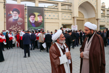 مراسم بزرگداشت شهادت «سید حسن نصرالله» - زنجان