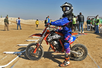 Iran : 5e manche du championnat de motocross féminin