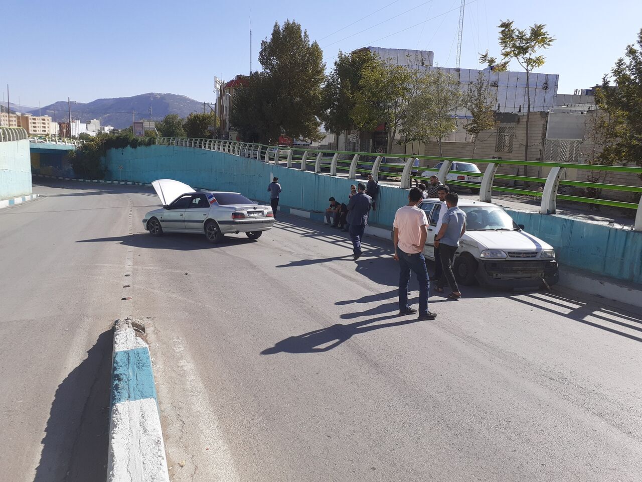 تصادف در ورودی شهر دهدشت یک کشته و 2 مصدوم در پی داشت