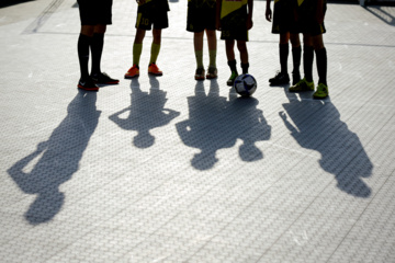 Competiciones callejeras de baloncesto y fútbol en Tabriz