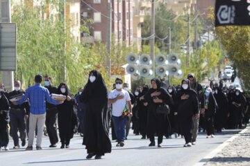 راه پیمایی جا ماندگان اربعین در ایلام