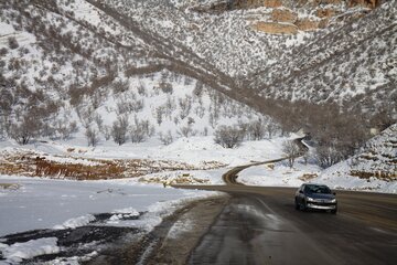 برف و سرما کردستان را فرا می‌گیرد