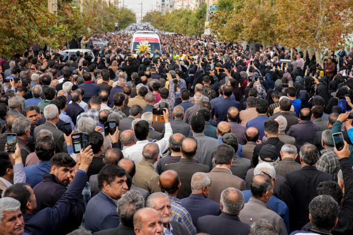 تشییع پیکر «مسعود داوودی» پزشک قلب