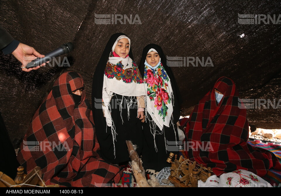 سفر رییس جمهوری به سمنان - حضور در سیاه چادر عشایر