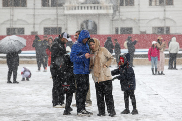 Iran-décembre 2024 : chutes de neige d’automne à Rasht au nord (Photo : Mojtaba Mohammadi)