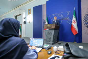 Weekly press conference of Iran's foreign ministry spokesman