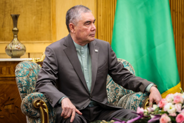 National Leader of Turkmenistan arrives in Tehran